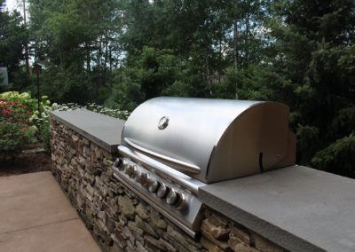 Outdoor kitchen at The Pines Senior Living and Memory Care in Clarks Summit