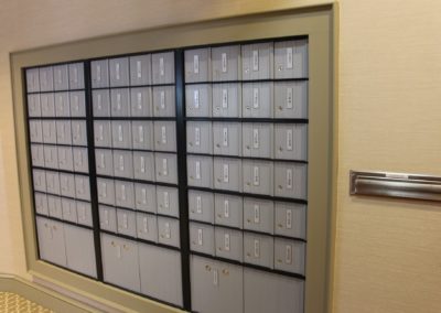 Mailboxes at The Pines Senior Living and Memory Care in Clarks Summit